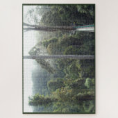 Borneo Rainforest Oerwoud Canopy Treetop Scene Legpuzzel (Verticaal)