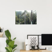 Borneo Regenwoud Jungle Boomtoppen Wandelpad Sabah Poster (Thuiskantoor)