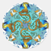 Bornholm Blues Sticker (Voorkant)