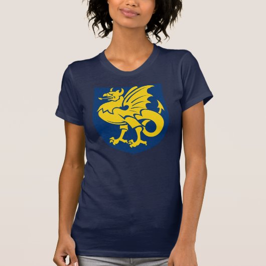 Bornholm Coat of Arms T-shirt (Voorkant)