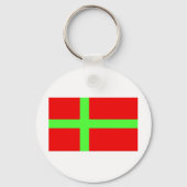 Bornholm Flag Sleutelhanger (Voorkant)