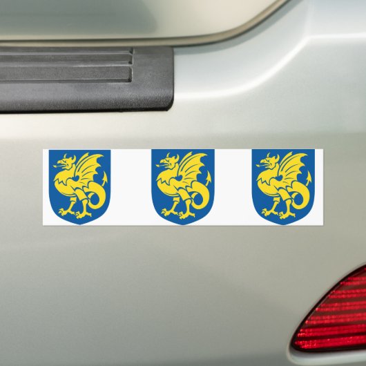 bornholms, Denemarken Bumpersticker (Op auto)