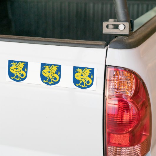 bornholms, Denemarken Bumpersticker (Op Truck)