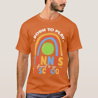 Borno Playennis Geforceerde Sport Student School r T-shirt