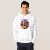 Bornvrije paarden hoodie (Voorkant volledig)