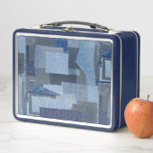 Boro Blue Jean Patchwork Denim Shibori (In situ)