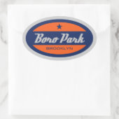 Boro Park Ovale Sticker (Tas)