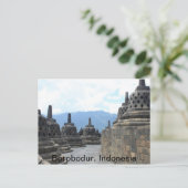 Borobodur Boeddhistische Tempel, Indonesië Briefkaart (Staand voorkant)