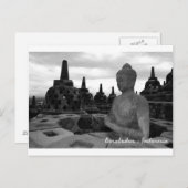 Borobudur Briefkaart (Voorkant / Achterkant)