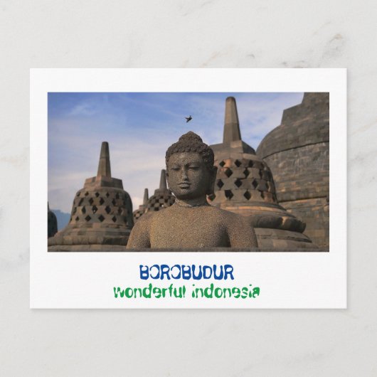 Borobudur Briefkaart (Voorkant)