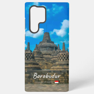 Borobudur, Indonesië - Oude Boeddhistische Tempel Samsung Galaxy Hoesje