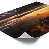 Borobudur-Indonesië Poster (Hoek)