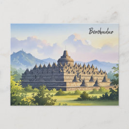 Borobudur Indonesië reizen Briefkaart