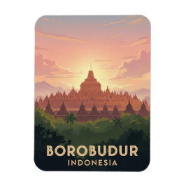 Borobudur Indonesië UNESCO Werelderfgoed Reizen Magneet