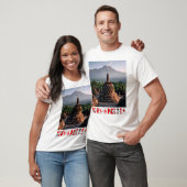 Borobudur Tempel – Indonesië Kunst T-shirt (Unisex)