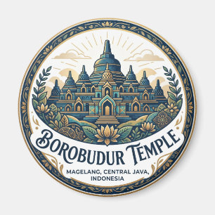 Borobudur Tempel Indonesië Magneet