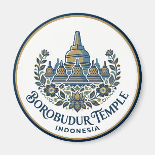 Borobudur Tempel Indonesië Magneet