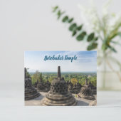 Borobudur Temple Briefkaart (Staand voorkant)