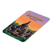 Borobudurtempel Indonesië Magneet (Linkerzijde)