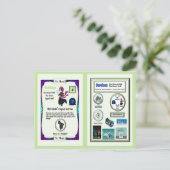 Boroleas - Boron Trading Kaart (Staand voorkant)