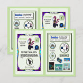 Boroleas - Boron Trading Kaart (Voorkant / Achterkant)