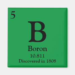 Boron periodiek systeem magneet