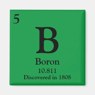 Boron periodiek systeem magneet