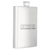 Boronzuurstof Uranium Rubidium Stikstof (BOURbON) Heupfles (Rechts)