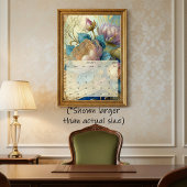 Boroque bloemenkalender kalender