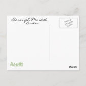 Borough Market [Briefkaart] Briefkaart (Achterkant)