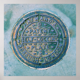 Borough of London Utility Hoesje Poster