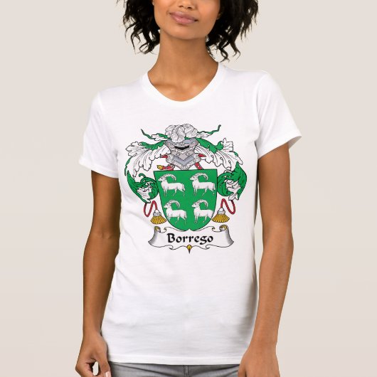 Borrego Family Crest T-shirt (Voorkant)