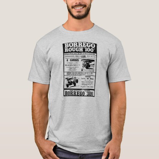 Borrego Rough 100 T-shirt (Voorkant)