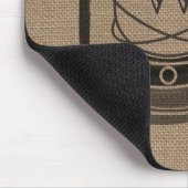 BORREL Geïnspireerde monogram olie Lantaarn Mousep Muismat (Hoek)