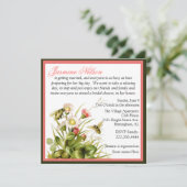  borrelbommenbridale douche kaart (Staand voorkant)