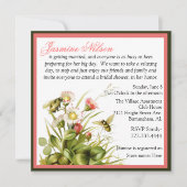  borrelbommenbridale douche kaart (Voorkant)