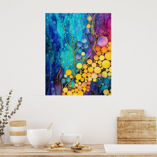 Borrelend Spectrum Poster (Keuken)
