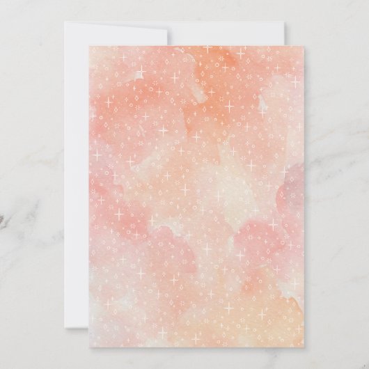 borrelende Vrijgezellenfeest perzik abrikoos Kaart (Achterkant)