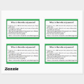 Borrelia Miyamotoi Lyme Awareness Stickers (Vel)