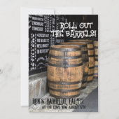 BORRELWHISKEY VERLOVINGSFEEST UITNODIGINGEN (Voorkant)