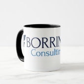 Borrink Consulting Standaard Koffiemok Mok (Voorkant links)