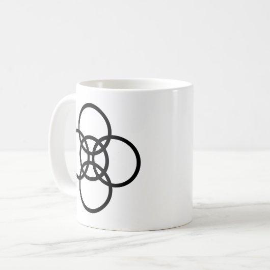 Borromean-Cross Koffiemok (Voorkant links)