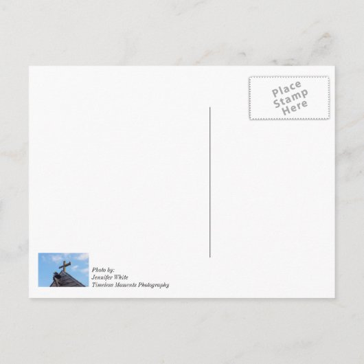 Borromeo Cross 1791 Briefkaart (Achterkant)