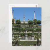 Borromeo Palace in Stresa, Italië Briefkaart (Voorkant / Achterkant)