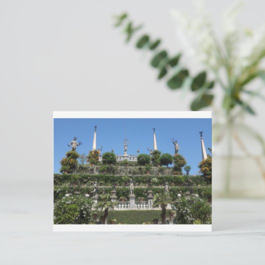 Borromeo Palace in Stresa, Italië Briefkaart (Staand voorkant)