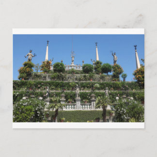 Borromeo Palace in Stresa, Italië Briefkaart