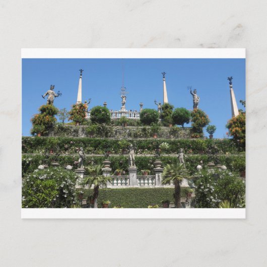 Borromeo Palace in Stresa, Italië Briefkaart (Voorkant)