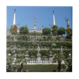 Borromeo Palace in Stresa, Italië Tegeltje