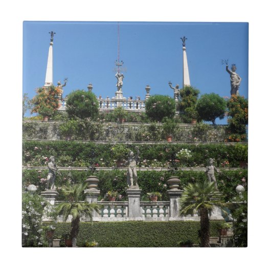 Borromeo Palace in Stresa, Italië Tegeltje (Voorkant)