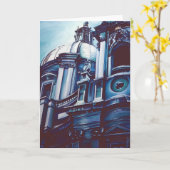 Borromini’s gevel Wenskaart Kaart (Gele Bloem)